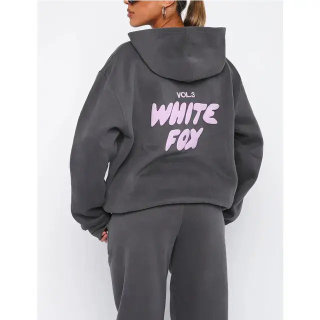 Discount white Fox Hoodie