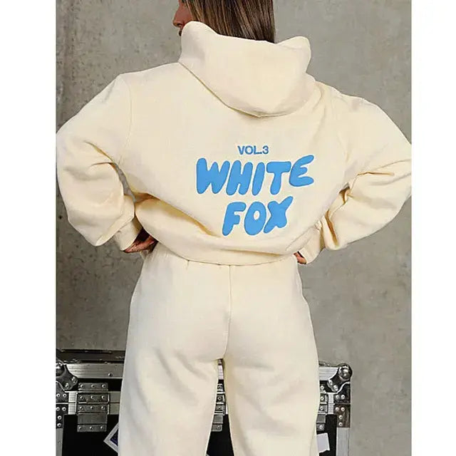 Discount white Fox Hoodie