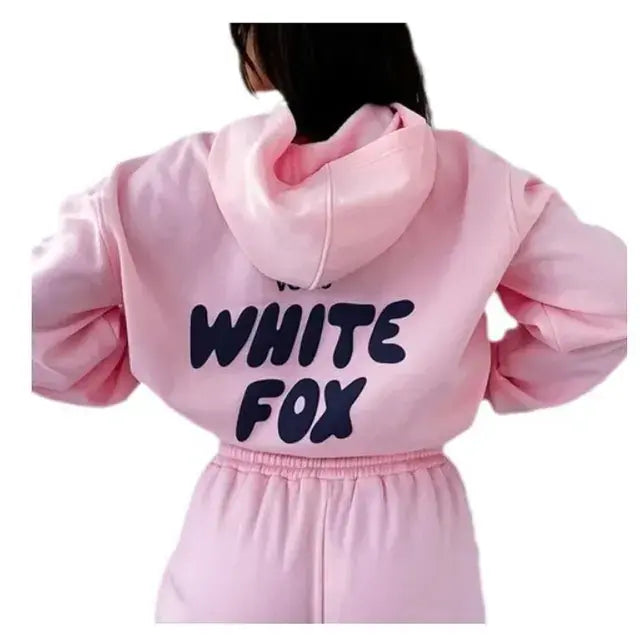 Discount white Fox Hoodie