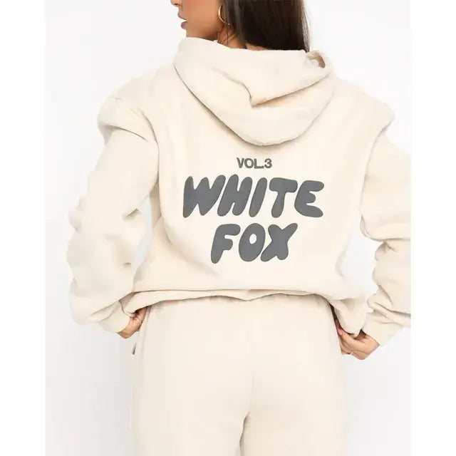 Discount white Fox Hoodie